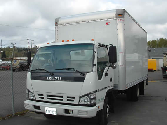 2006 Isuzu NPR 14500 GVW Automatic, & Air Conditioning, 16ft With A 2000 LB.